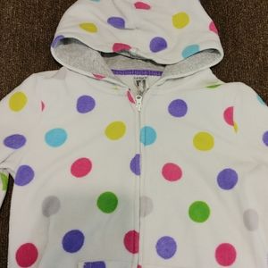 Girls fleece light weight jacket